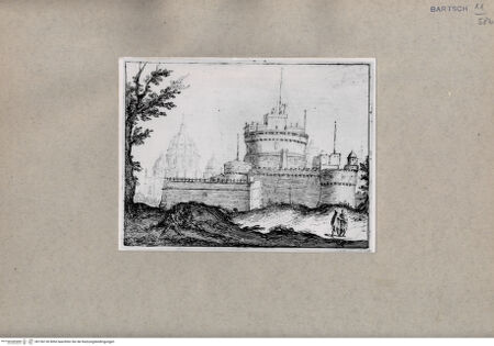 Vorderseite von Bibliotheca Hertziana [http://creativecommons.org/publicdomain/mark/1.0/] ... - , bh156136. Foto.