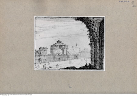 Vorderseite von Bibliotheca Hertziana [http://creativecommons.org/publicdomain/mark/1.0/] ... - , bh156137. Foto.