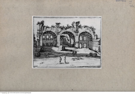 Vorderseite von Bibliotheca Hertziana [http://creativecommons.org/publicdomain/mark/1.0/] ... - , bh156145. Foto.