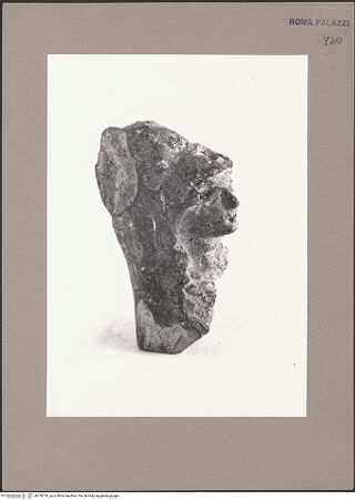 Vorderseite von Bibliotheca Hertziana [https://www.deutsche-digitale-bibliothek.de/content/lizenzen/rv-fz/] Minerva - , bh156179_recto. Foto.