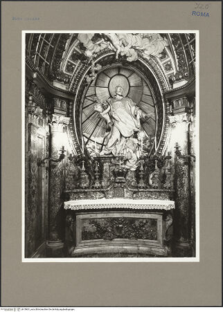 Vorderseite von unbekannt [https://www.deutsche-digitale-bibliothek.de/content/lizenzen/rv-ez/] Altar des Heiligen Filippo Neri - , bh159631_recto. Foto: Hutzel, Max.