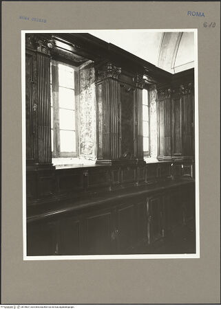 Vorderseite von unbekannt [https://www.deutsche-digitale-bibliothek.de/content/lizenzen/rv-ez/] San Girolamo della CaritàSakristei - Fensterwand, bh159637_recto. Foto: Hutzel, Max.