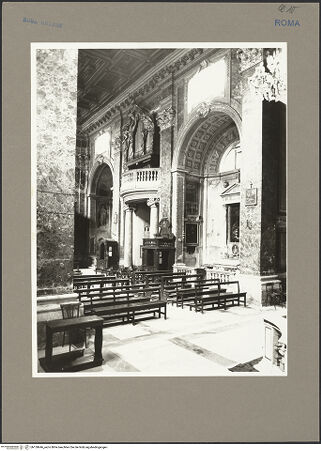 Vorderseite von unbekannt [https://www.deutsche-digitale-bibliothek.de/content/lizenzen/rv-ez/] San Girolamo della CaritàLanghaus - Südliche Seitenkapellen, bh159646_recto. Foto: Hutzel, Max.