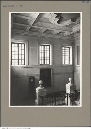 Vorderseite von Hutzel, Max [https://www.deutsche-digitale-bibliothek.de/content/lizenzen/rv-fz/] Santa Maria in Monserrato - Decke, bh159728_recto. Foto: Hutzel, Max.