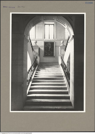 Vorderseite von Hutzel, Max [https://www.deutsche-digitale-bibliothek.de/content/lizenzen/rv-fz/] Santa Maria in Monserrato - zweiter Absatz, bh159732_recto. Foto: Hutzel, Max.