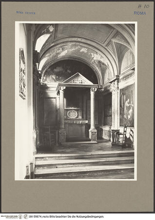 Vorderseite von Hutzel, Max [https://www.deutsche-digitale-bibliothek.de/content/lizenzen/rv-fz/] Sant'Anastasia al PalatinoCappella di San Girolamo - Ansicht von links, bh159874_recto. Foto: Hutzel, Max.