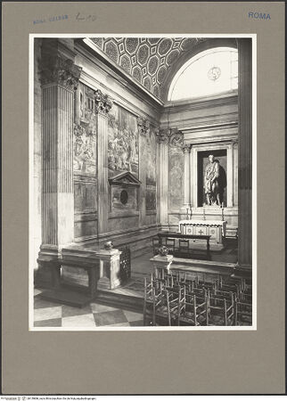 Vorderseite von Hutzel, Max [https://www.deutsche-digitale-bibliothek.de/content/lizenzen/rv-fz/] San Giacomo degli SpagnoliCappella di San Giacomo - Blick schräg links in die Kapelle, bh159886_recto. Foto: Hutzel, Max.