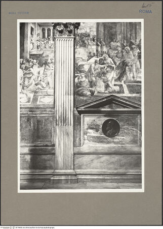 Vorderseite von Hutzel, Max [https://www.deutsche-digitale-bibliothek.de/content/lizenzen/rv-fz/] KapellenausmalungDie Bekehrung des Hermogenes - , bh159888_recto. Foto: Hutzel, Max.