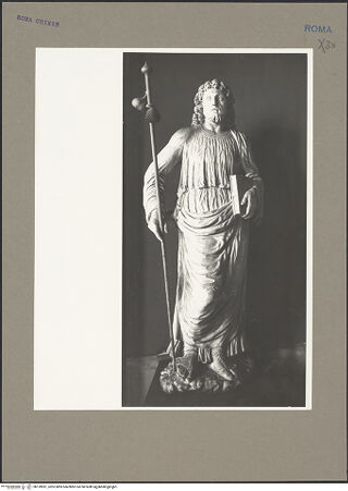 Vorderseite von Hutzel, Max [https://rightsstatements.org/page/CNE/1.0/] Der heilige Jakobus - Gesamtaufnahme, bh159991_recto. Foto: Hutzel, Max.