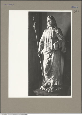 Vorderseite von Hutzel, Max [https://rightsstatements.org/page/CNE/1.0/] Der heilige Jakobus - Gesamtaufnahme von rechts, bh159992_recto. Foto: Hutzel, Max.