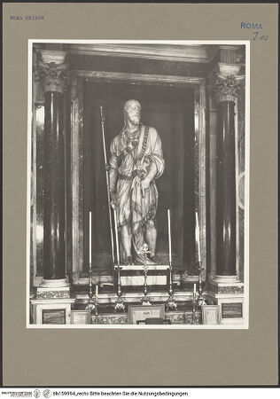 Vorderseite von Hutzel, Max [https://rightsstatements.org/page/CNE/1.0/] Der heilige Jakob - Gesamtaufnahme, bh159994_recto. Foto: Hutzel, Max.