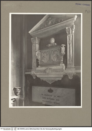 Vorderseite von Hutzel, Max [https://www.deutsche-digitale-bibliothek.de/content/lizenzen/rv-fz/] Grabmal der Päpste Calixtus III. (Borgia) und Alexander VI. (Borgia) - gesamt, vom Kapelleneingang aus fotografiert, bh159999_recto. Foto: Hutzel, Max.