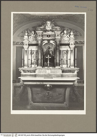 Vorderseite von Hutzel, Max [https://www.deutsche-digitale-bibliothek.de/content/lizenzen/rv-ez/] Joseph-Altar - , bh160159_recto. Foto: Hutzel, Max.