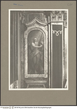 Vorderseite von Hutzel, Max [https://www.deutsche-digitale-bibliothek.de/content/lizenzen/rv-ez/] Der heilige Andreas - Gesamtansicht, bh160166_recto. Foto: Hutzel, Max.