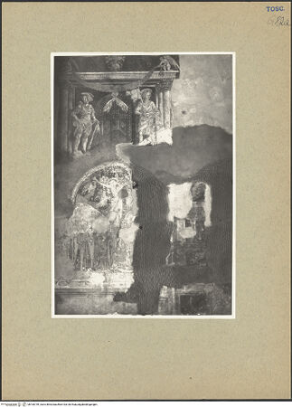 Vorderseite von unbekannt [https://www.deutsche-digitale-bibliothek.de/content/lizenzen/rv-fz/] Zwei heilige Krieger - Gesamtansicht, bh160749_recto. Foto.