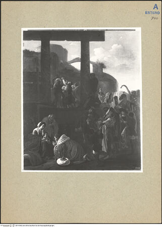 Vorderseite von ICCD [https://www.deutsche-digitale-bibliothek.de/content/lizenzen/rv-fz/] Anbetung der Könige - , bh161868_recto. Foto.