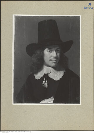 Vorderseite von ICCD [https://www.deutsche-digitale-bibliothek.de/content/lizenzen/rv-ez/] Selbstbildnis - Gesamtansicht ohne Rahmen, bh161907_recto. Foto.