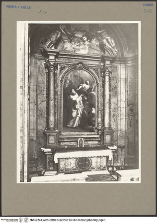 Vorderseite von unbekannt [https://www.deutsche-digitale-bibliothek.de/content/lizenzen/rv-ez/] Der heilige Johannes von Matha - mit Altarädikula, bh162244_recto. Foto: Hutzel, Max.