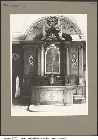 Vorderseite von unbekannt [https://www.deutsche-digitale-bibliothek.de/content/lizenzen/rv-ez/] Ädikulaaltar - , bh162384_recto. Foto: Hutzel, Max.