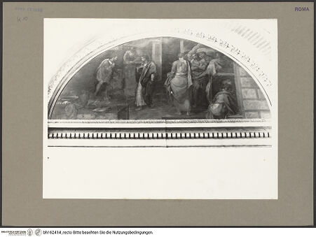 Vorderseite von Bibliotheca Hertziana [https://www.deutsche-digitale-bibliothek.de/content/lizenzen/rv-fz/] Das Wunder des heiligen MatthäusDie Predigt des heiligen Matthäus - , bh162414_recto. Foto: Rigamonti.