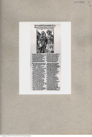 Vorderseite von  [http://creativecommons.org/publicdomain/mark/1.0/] Der Tod und der Landsknecht - , bh163247. Foto.