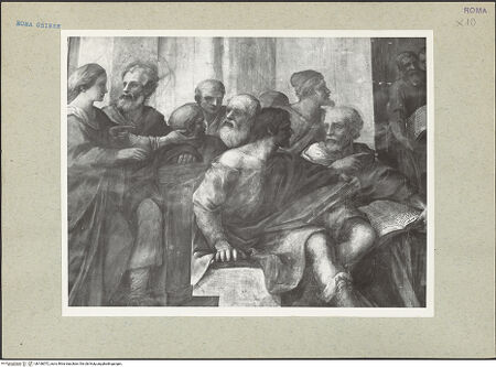 Vorderseite von Rigamonti [https://www.deutsche-digitale-bibliothek.de/content/lizenzen/rv-fz/] Zyklus mit Szenen des alten und des neuen TestamentsDer zwölfjährige Jesus im Tempel lehrend - Detail, bh166072_recto. Foto.