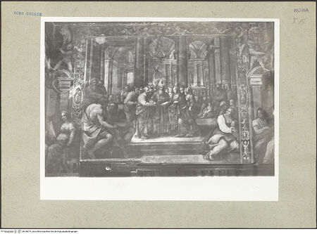 Vorderseite von Rigamonti [https://www.deutsche-digitale-bibliothek.de/content/lizenzen/rv-fz/] Zyklus mit Szenen des alten und des neuen TestamentsVerlobung Mariens - Gesamtansicht, bh166074_recto. Foto.