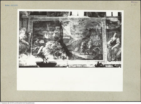 Vorderseite von Rigamonti [https://www.deutsche-digitale-bibliothek.de/content/lizenzen/rv-fz/] Zyklus mit Szenen des alten und des neuen TestamentsTraum Josephs und Flucht nach Ägypten - , bh166076_recto. Foto.