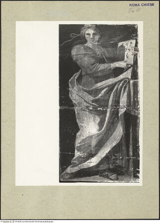 Vorderseite von Rigamonti [https://www.deutsche-digitale-bibliothek.de/content/lizenzen/rv-fz/] Traum Josephs, flankiert von König David und Prophet - Rechte Seitentafel: Weibliche Allegorie (?) mit Schrifttafel; tavola laterale destra: "Profeta (?)", bh166283_recto. Foto.