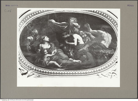 Vorderseite von Bibliotheca Hertziana [https://www.deutsche-digitale-bibliothek.de/content/lizenzen/rv-fz/] Bildzyklus zur Erlösung der MenschheitMannalese - , bh166546_recto. Foto: Rigamonti.