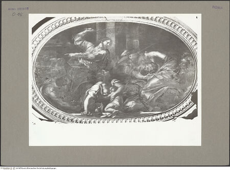 Vorderseite von Bibliotheca Hertziana [https://www.deutsche-digitale-bibliothek.de/content/lizenzen/rv-fz/] Bildzyklus zur Erlösung der MenschheitChristus vertreibt die Händler aus dem Tempel - , bh166554_recto. Foto: Rigamonti.