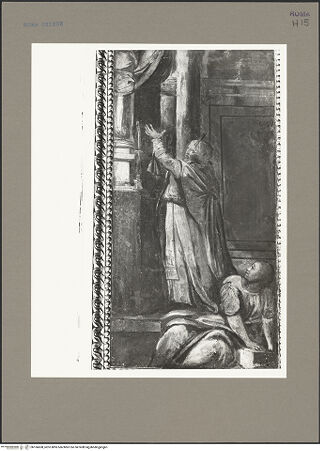 Vorderseite von Bibliotheca Hertziana [https://www.deutsche-digitale-bibliothek.de/content/lizenzen/rv-fz/] Szenen aus dem Marienleben, Evangelisten und ProphetenDer Evangelist Matthäus und sein Martyrium - Martyrium, bh166608_recto. Foto: Rigamonti.