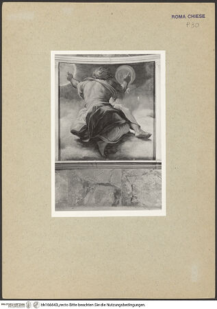 Vorderseite von ICCD [https://www.deutsche-digitale-bibliothek.de/content/lizenzen/rv-ez/] Szenen aus der GenesisErschaffung von Sonne und Mond - , bh166643_recto. Foto.