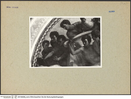 Vorderseite von ICCD [https://www.deutsche-digitale-bibliothek.de/content/lizenzen/rv-ez/] Geburt Mariens - Detail: Lünette, bh166666_recto. Foto.