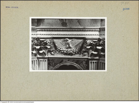 Vorderseite von ICCD [https://www.deutsche-digitale-bibliothek.de/content/lizenzen/rv-ez/] Fries mit Girlanden - Fries, bh166672_recto. Foto.