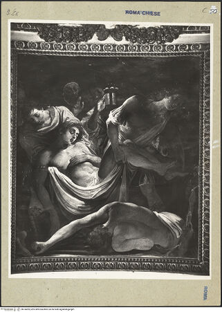 Vorderseite von ICCD [https://www.deutsche-digitale-bibliothek.de/content/lizenzen/rv-ez/] Freskenzyklus im ChorLeben und Martyrium der vier heiligen SoldatenGrablegung der Märtyrer - Gesamtansicht, bh166899_recto. Foto.