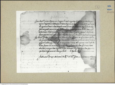 Vorderseite von bh167596_recto