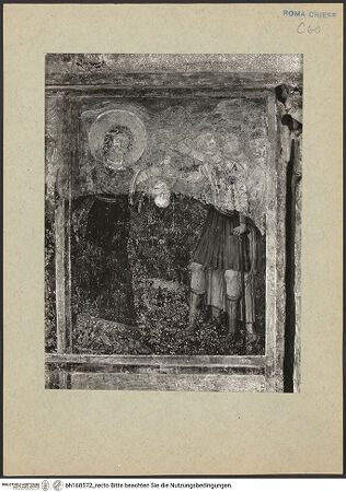 Vorderseite von ICCD [https://rightsstatements.org/page/CNE/1.0/] Szenen aus dem Leben und der Passion Christi, verschiedene Märtyrer und Szenen aus der Vita der Heiligen Urban und CaeciliaVita der Heiligen Urban und Caecilia - Die heilige Caecilia verteilt die Habe des Tiburtius und des Valerian an Bedürftige, bh168572_recto. Foto.