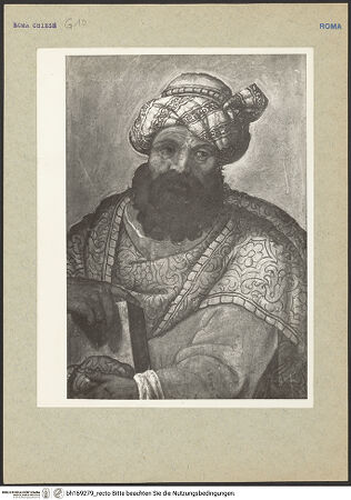 Vorderseite von Rigamonti [https://rightsstatements.org/page/CNE/1.0/] Marienzyklus in der Cappella FerrerPropheten - ein Prophet, bh169279_recto. Foto: Rigamonti.