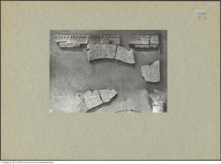 Vorderseite von Brenk [https://www.deutsche-digitale-bibliothek.de/content/lizenzen/rv-ez/] Bogen eines Ziboriums - Gesamtansicht, bh169553_recto. Foto: Brenk, Beat.