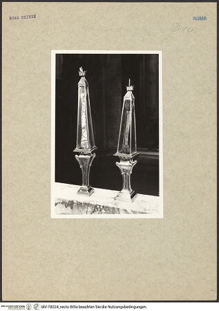 Vorderseite von ICCD [https://www.deutsche-digitale-bibliothek.de/content/lizenzen/rv-ez/] zwei Reliquiare - , bh170024_recto. Foto.