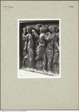 Vorderseite von ICCD [https://www.deutsche-digitale-bibliothek.de/content/lizenzen/rv-ez/] Altarverkleidung: Christus und die Samariterin - Detail, bh170025_recto. Foto.