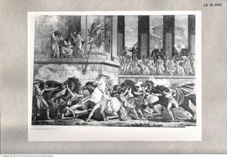 Vorderseite von Gabinetto Nazionale delle Stampe [http://creativecommons.org/publicdomain/mark/1.0/] Karnevalsszene: Der Wettlauf der Pferde (aus: G.B. Delera, La corsa dei Barberi) - , bh170463. Foto: Savio, Oscar.