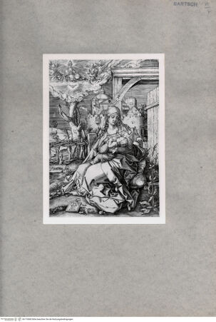 Vorderseite von  [http://creativecommons.org/publicdomain/mark/1.0/] Die Jungfrau an der Pforte - , bh170680. Foto.