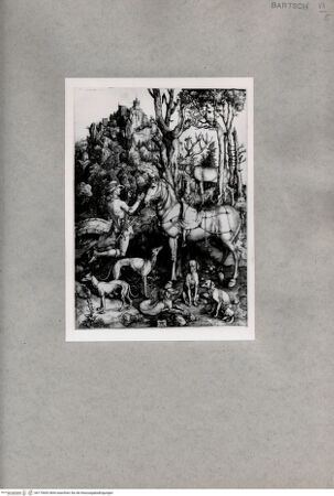 Vorderseite von  [http://creativecommons.org/publicdomain/mark/1.0/] Der heilige Eustachius - , bh170692. Foto.