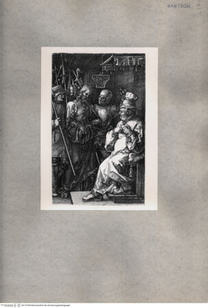 Vorderseite von  [http://creativecommons.org/publicdomain/mark/1.0/] Christus vor Kaiphas - , bh170708. Foto.