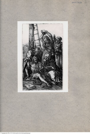 Vorderseite von  [http://creativecommons.org/publicdomain/mark/1.0/] Beweinung Christi - , bh170716. Foto.