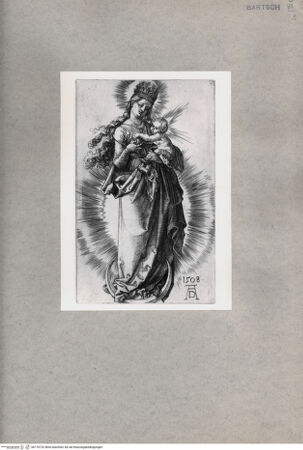 Vorderseite von  [http://creativecommons.org/publicdomain/mark/1.0/] Maria mit der Sternenkrone - , bh170732. Foto.