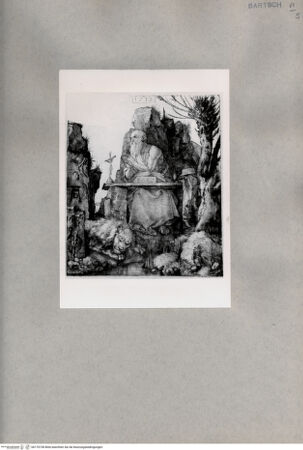 Vorderseite von  [http://creativecommons.org/publicdomain/mark/1.0/] Der Heilige Hieronymus neben dem Weidenbaum - , bh170738. Foto.