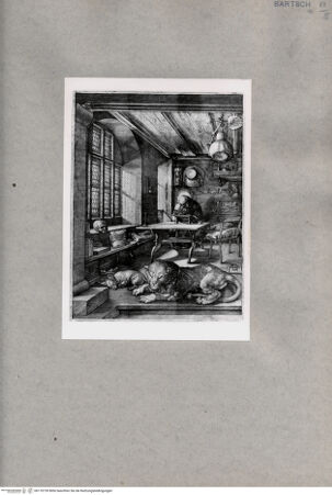 Vorderseite von  [http://creativecommons.org/publicdomain/mark/1.0/] Der heilige Hieronymus im Gehäus - , bh170739. Foto.